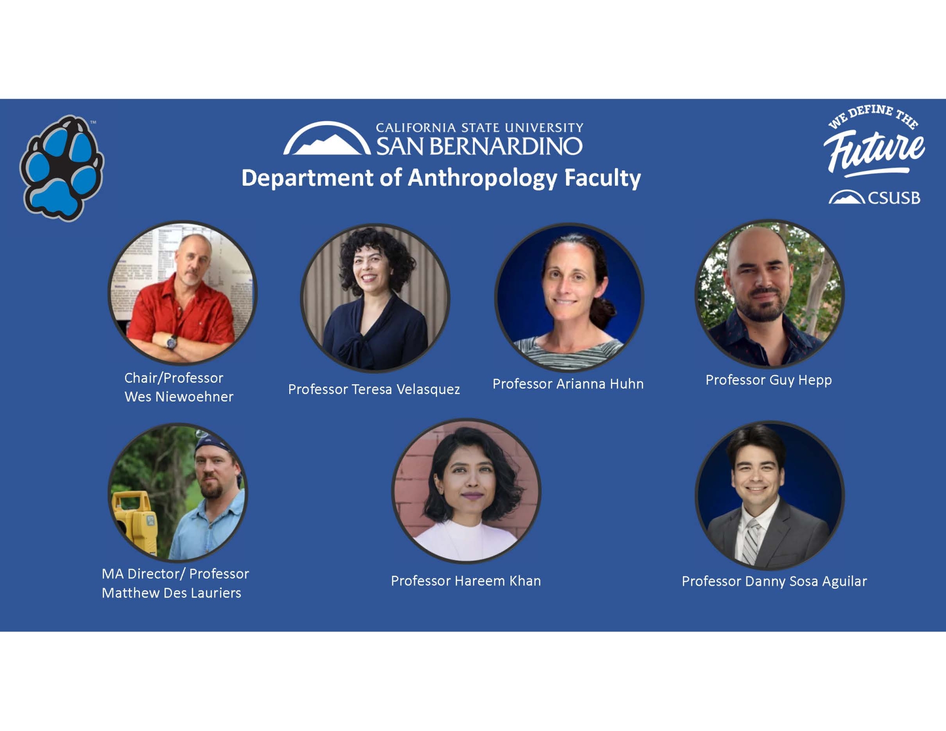 Anthropology Faculty