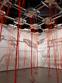 image of exhibition installation