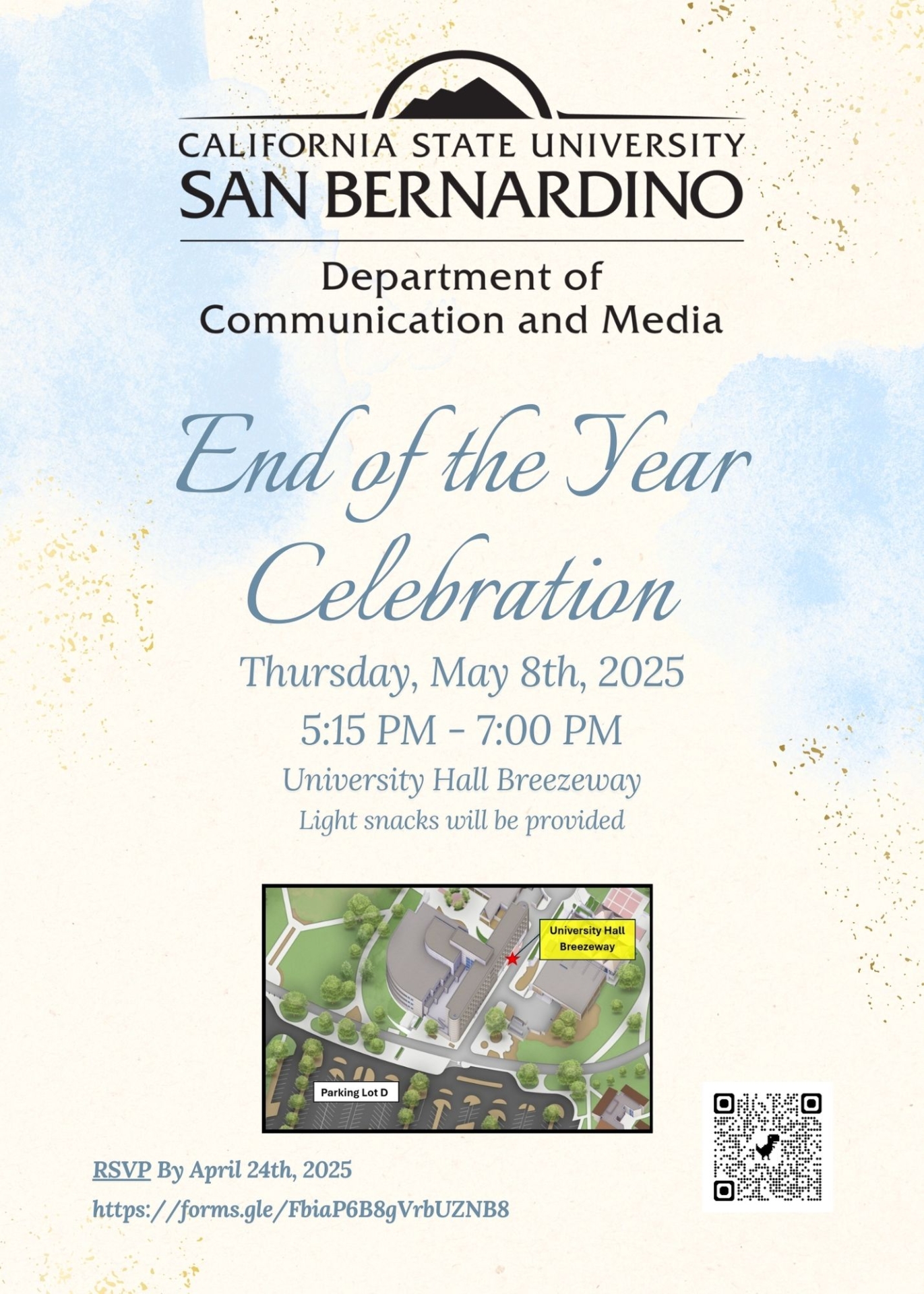 COMM & MEDIA End of Year Event 8th May 2025