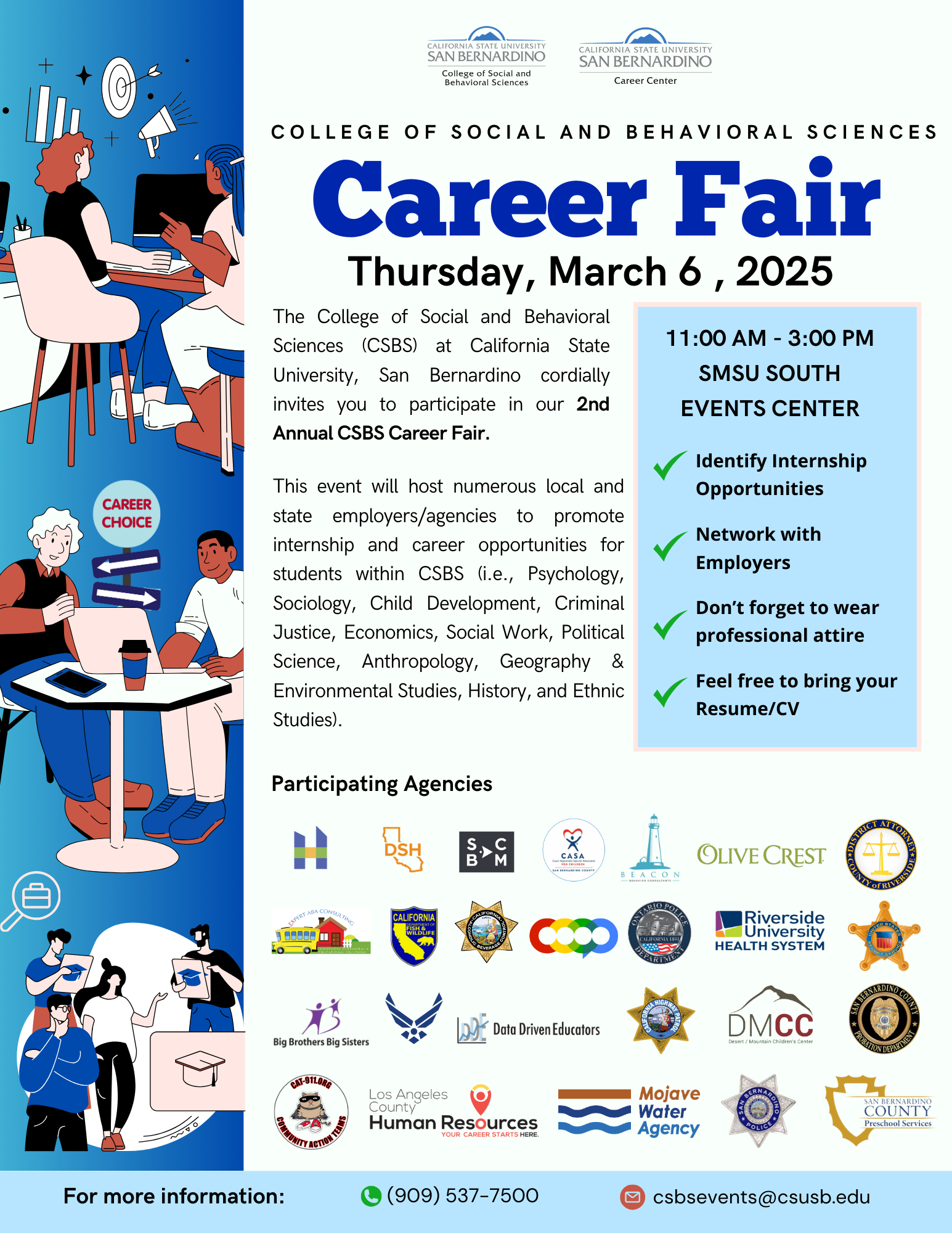 CSBS Career Fair Flyer
