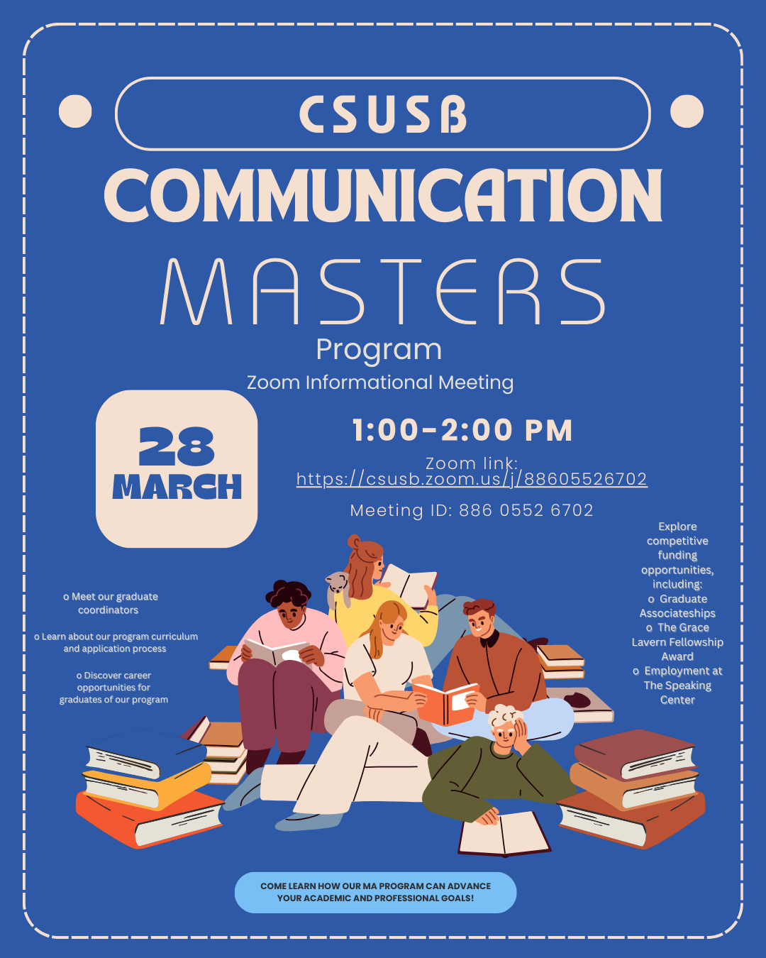CSUSB MA in Communication Info Session 28th March 2025