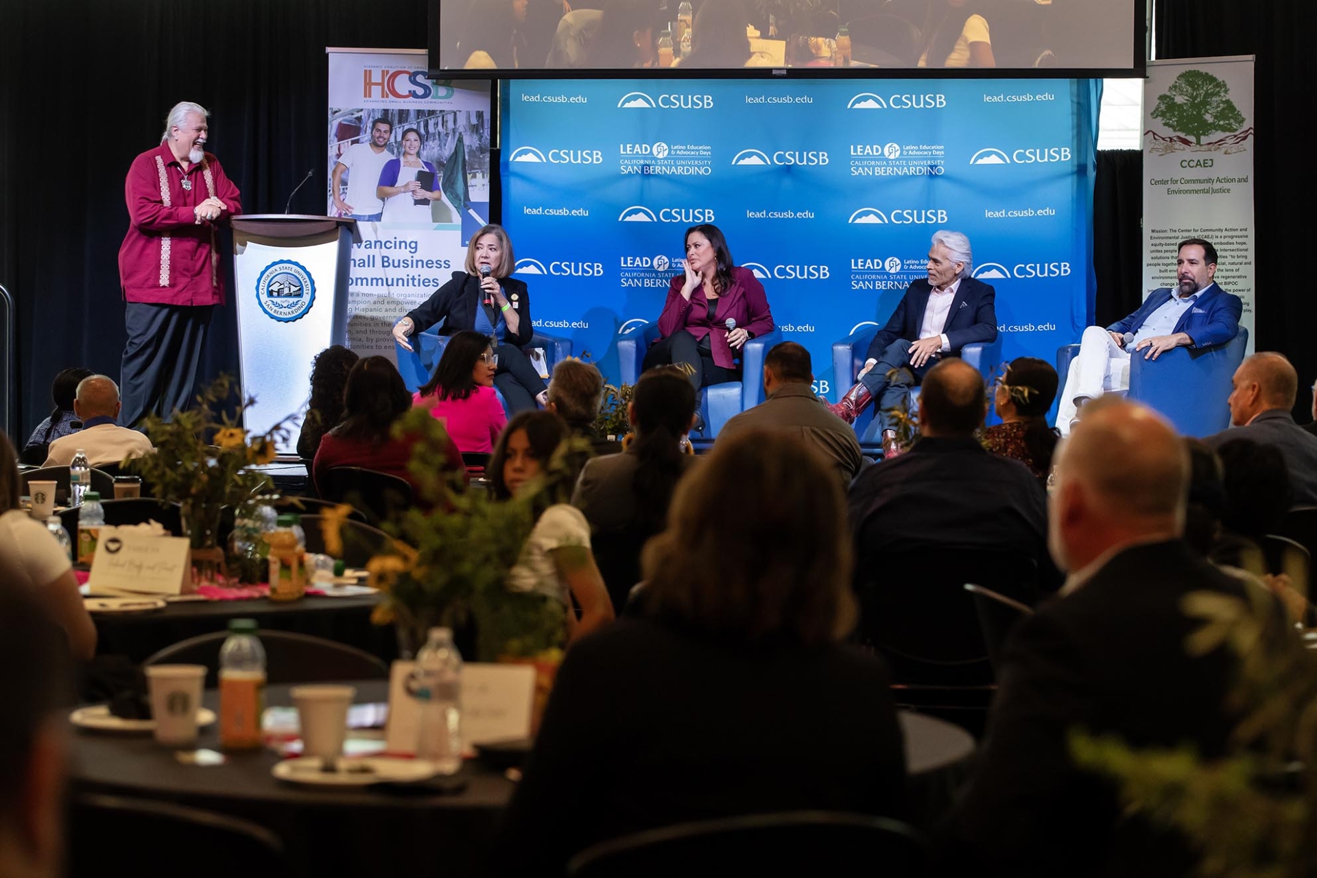 Panel discussion at the 2025 Cesar Chavez Memorial Breakfast