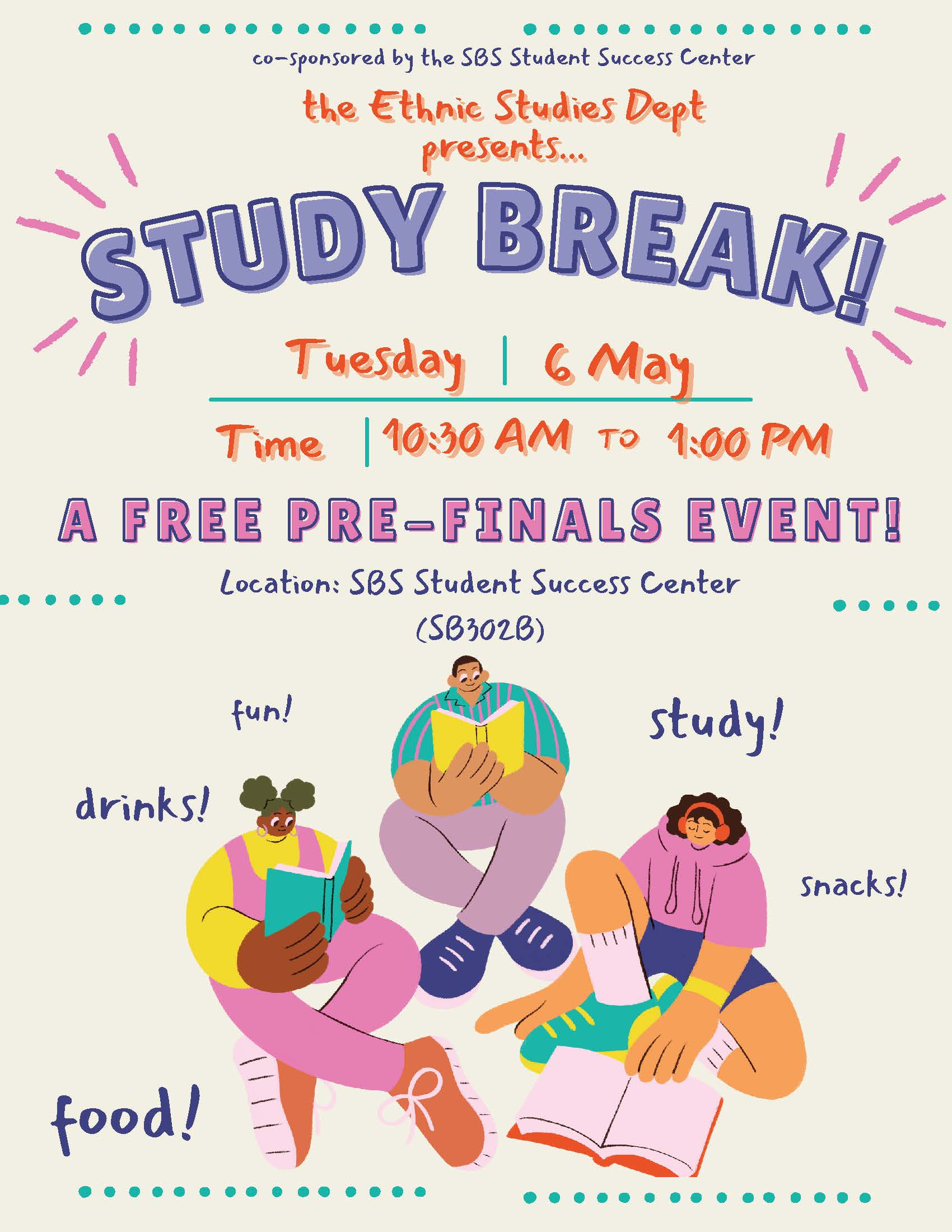 Finals Study Break Flyer
