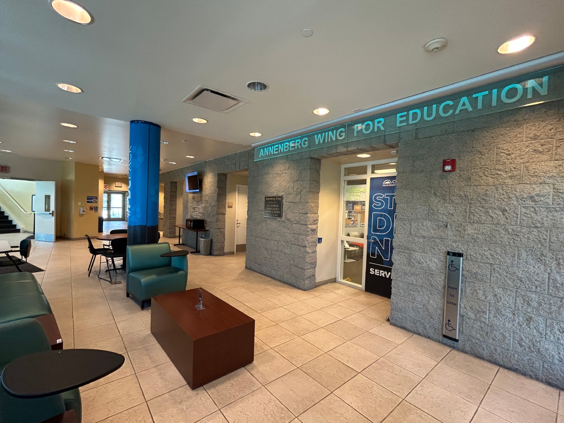 Indian Wells Center for Educational Excellence Lobby