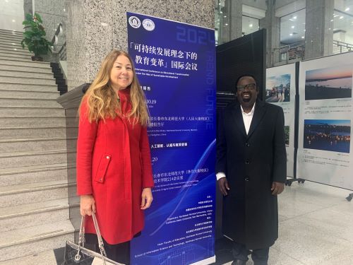 Dr. Seferoglu and Dr. Ajayi