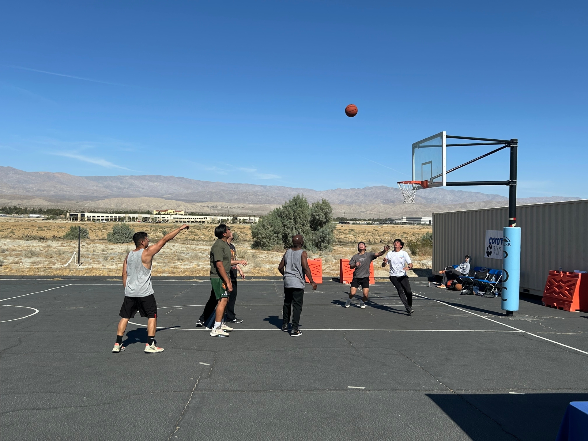 PDC basketball game
