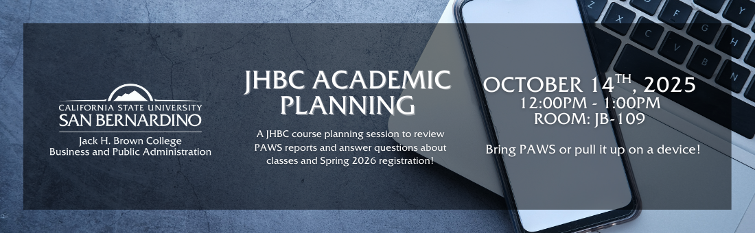 JHBC Academic Planning