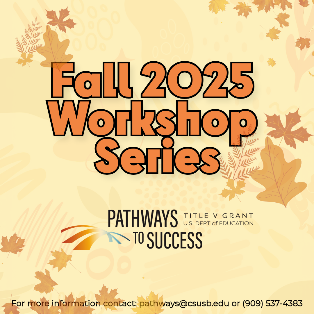 Pathways to Success fall 2025 workshop