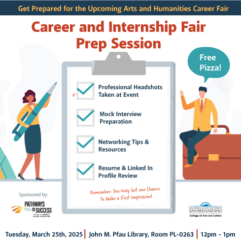 . Attendees participating in a career and internship fair prep session, focusing on resume building and interview techniques.