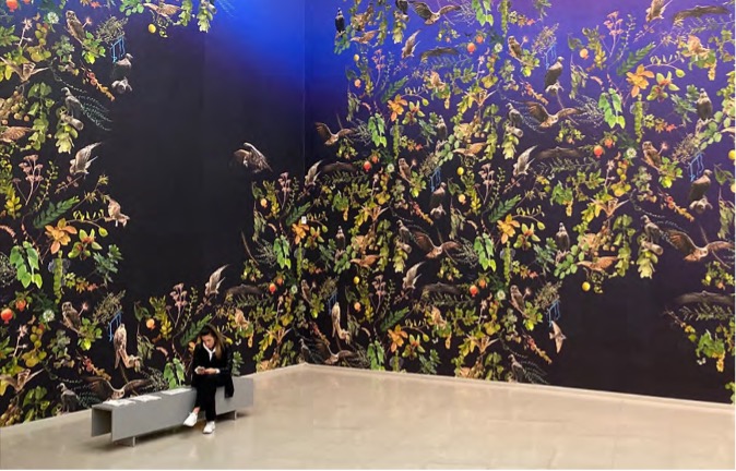 installation image of Promised Land by Fallen Fruit