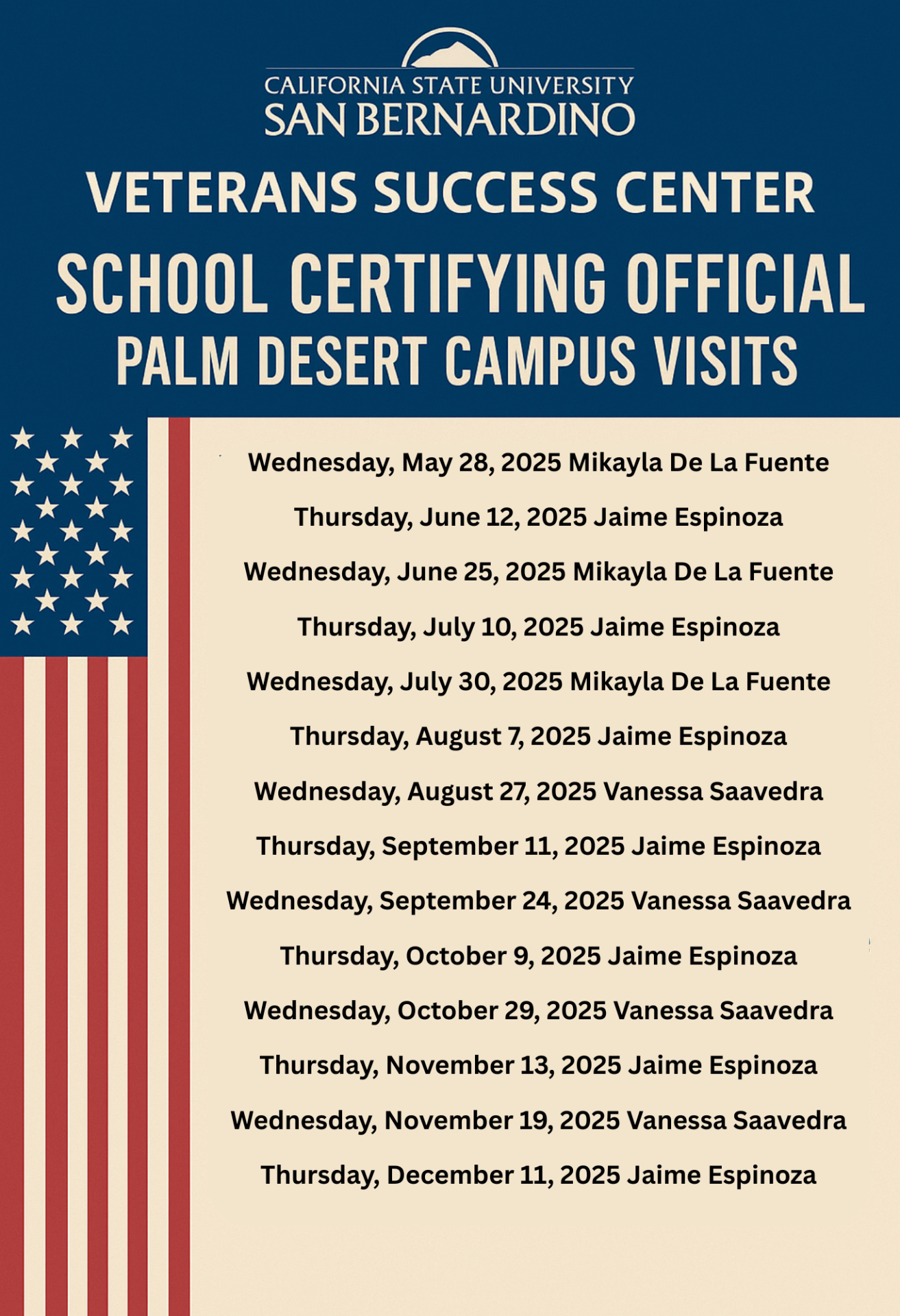 Event Flyer Dates