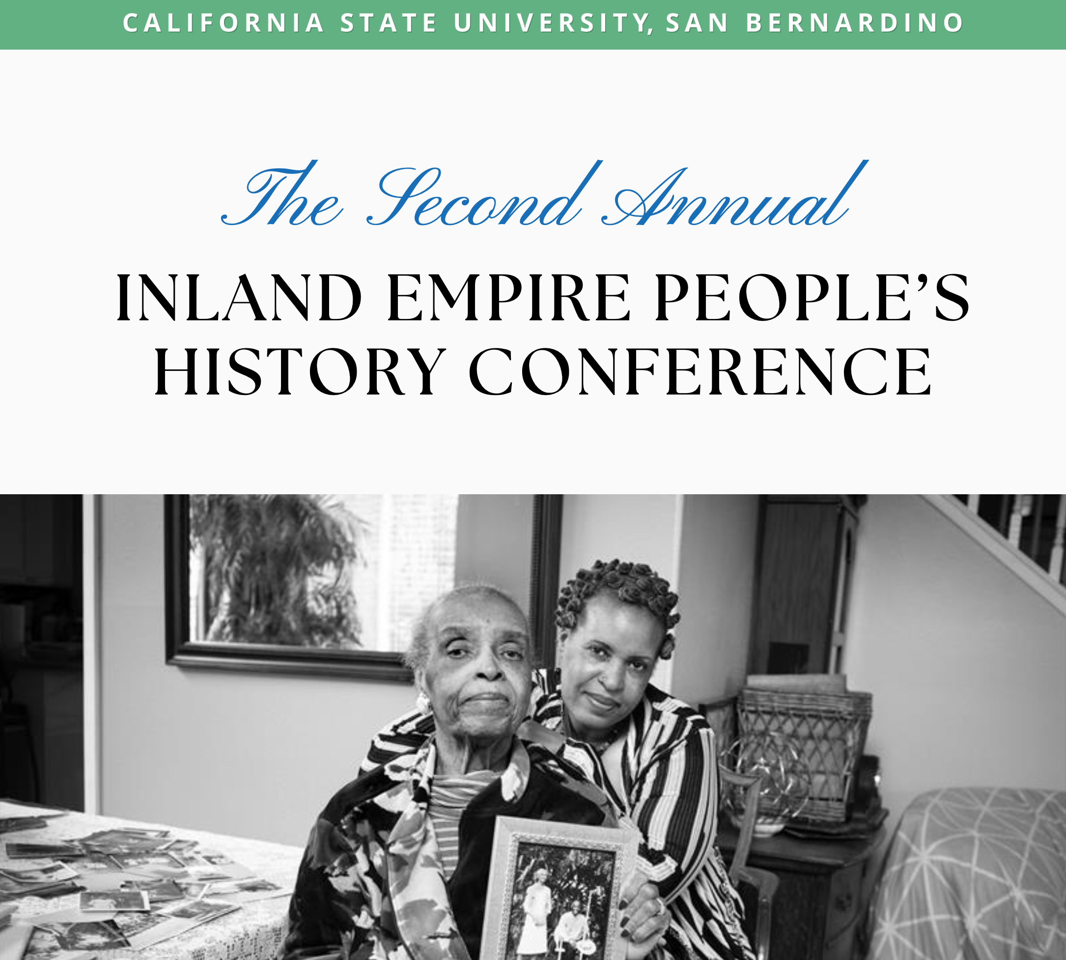 CSUSB conference cover