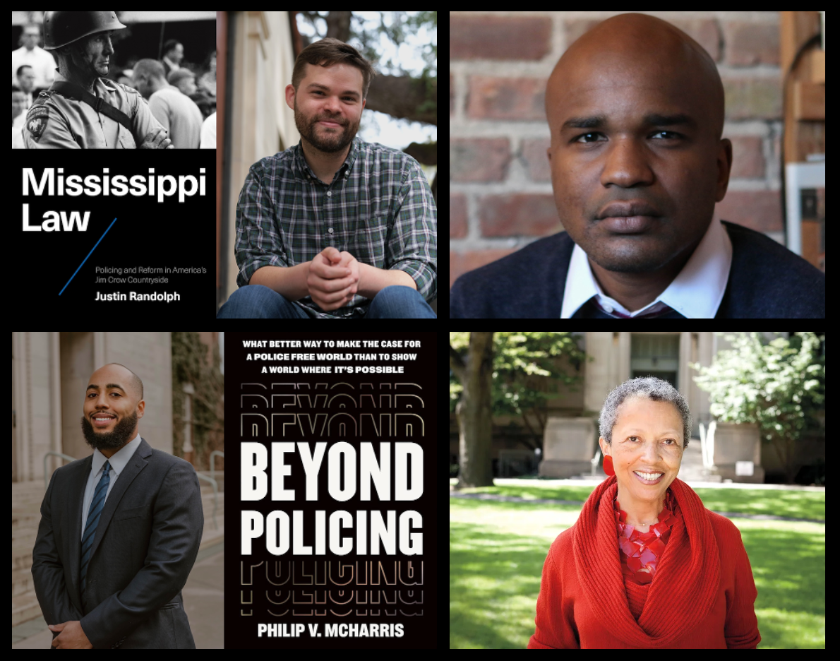 Images of Justin Randolph, Bocar Ba, Philip McHarris, Peggy Cooper Davis