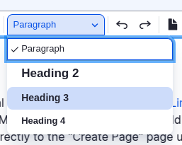 Headings