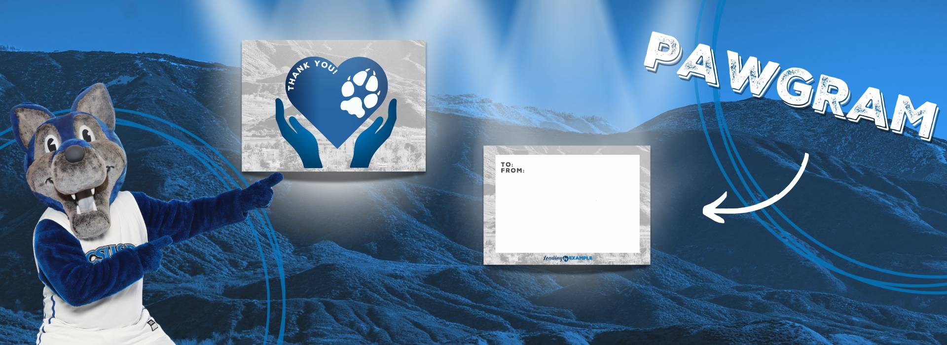 Paw Gram Website Graphic