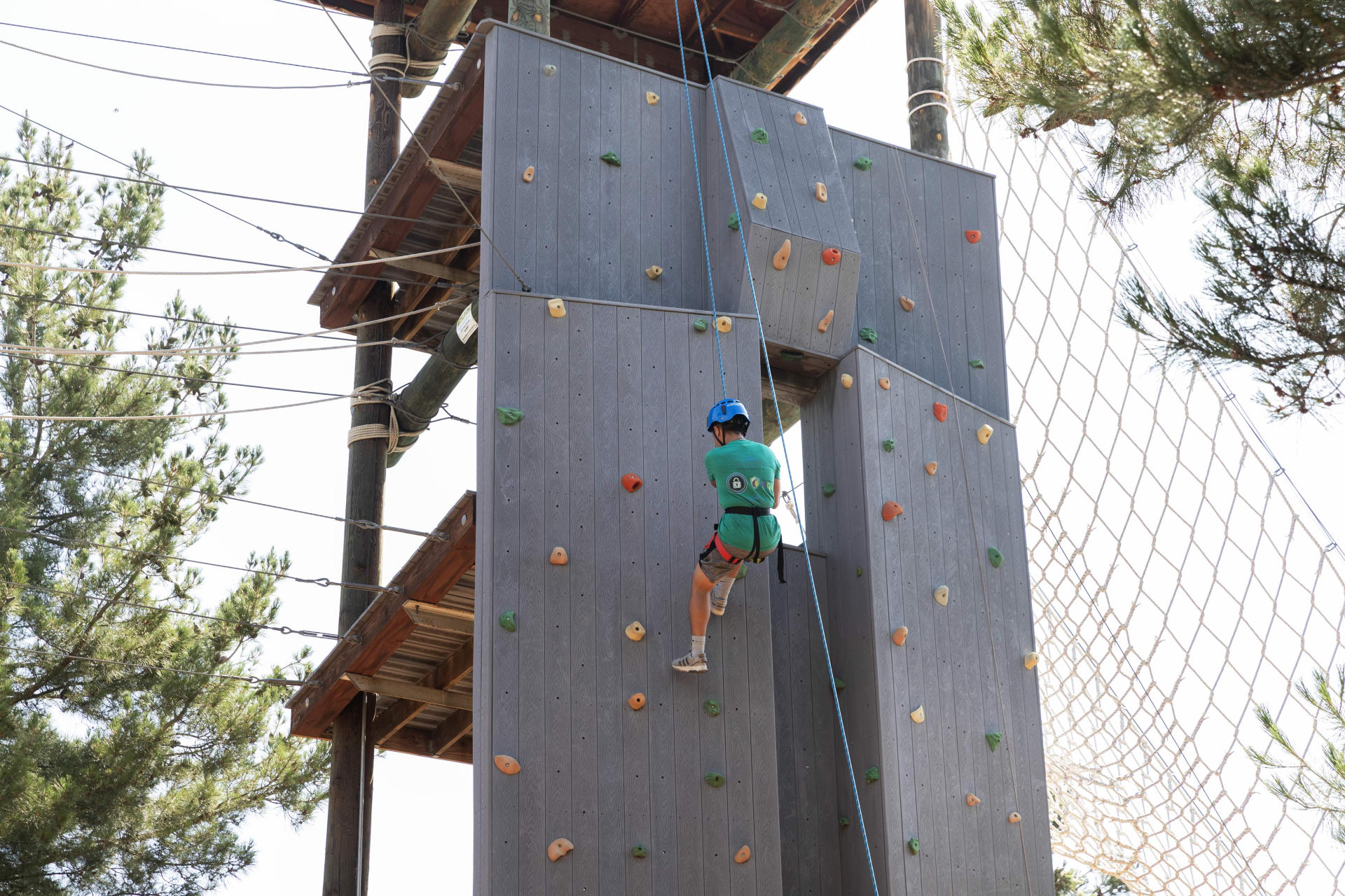 Leadership Course Rock Wall