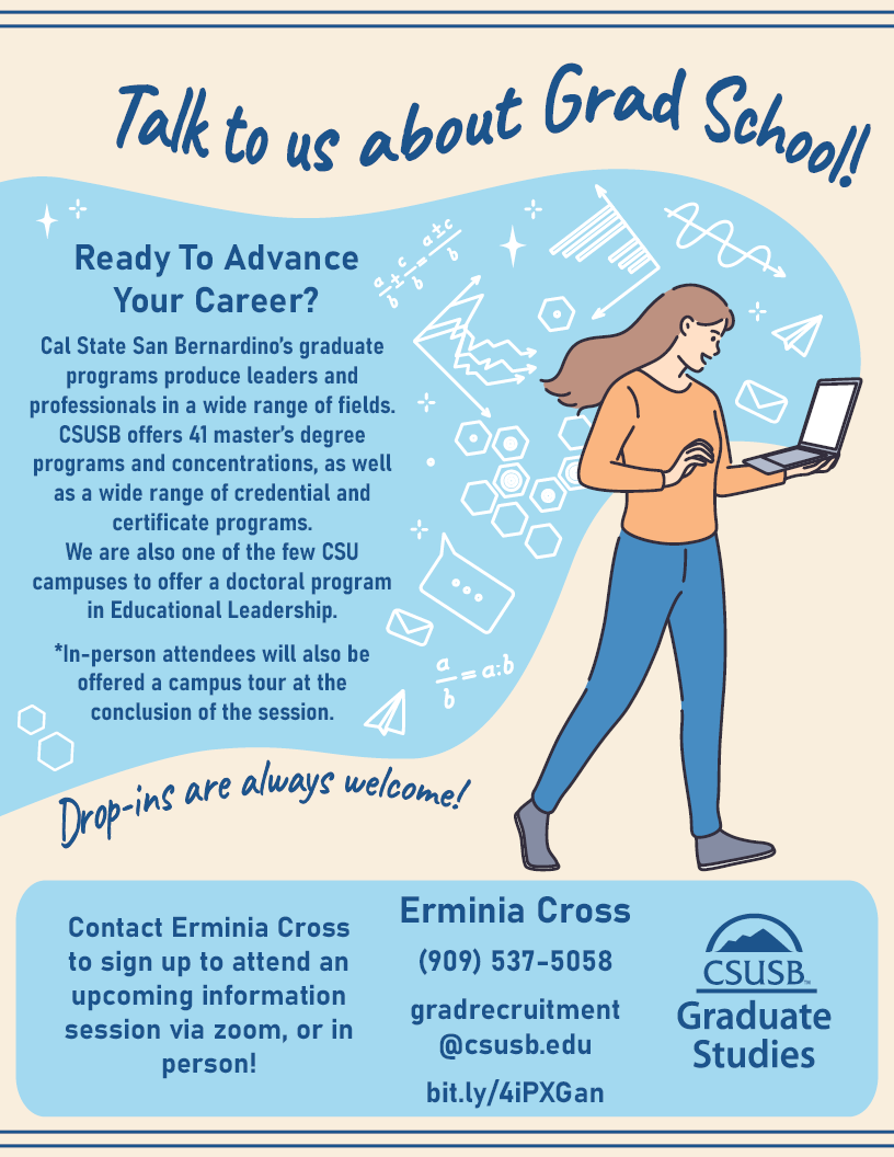 Talk to us about Grad School!