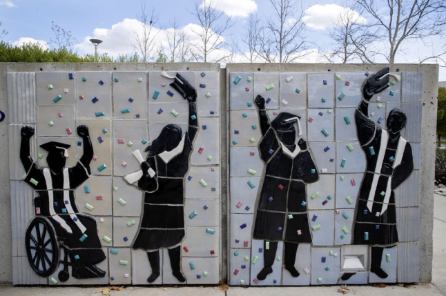 WCOE ceramic artwork