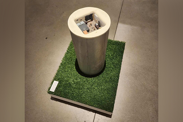 Keleigh McMullen’s piece, “Three Months in the House of a Rapist (2023),” was selected for the highly competitive NCECA Juried Student Exhibition, which featured 23 artists from across North America. She won Best in Show.