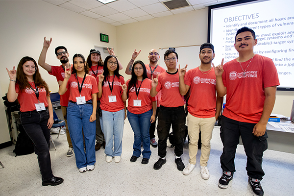 The camp curriculum was led by CSUSB students and alumni.