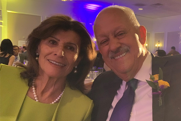 CSUSB President Tomás D. Morales and his spouse, Evy Morales