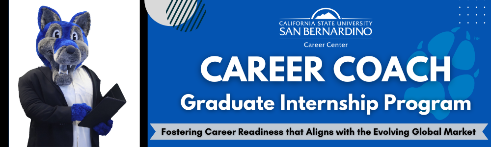 Career Coach Graduate Internship Program. Foster Career readiness that Aligns with the Evolving Global Market