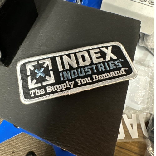 Index Industries sew-on
