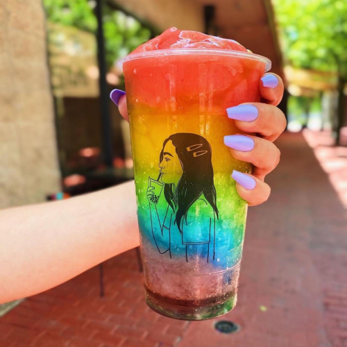 rainbow drink