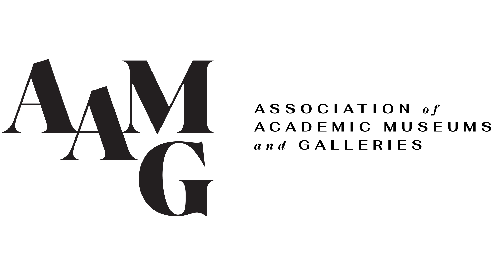 The Association of Academic Museums and Galleries Logo