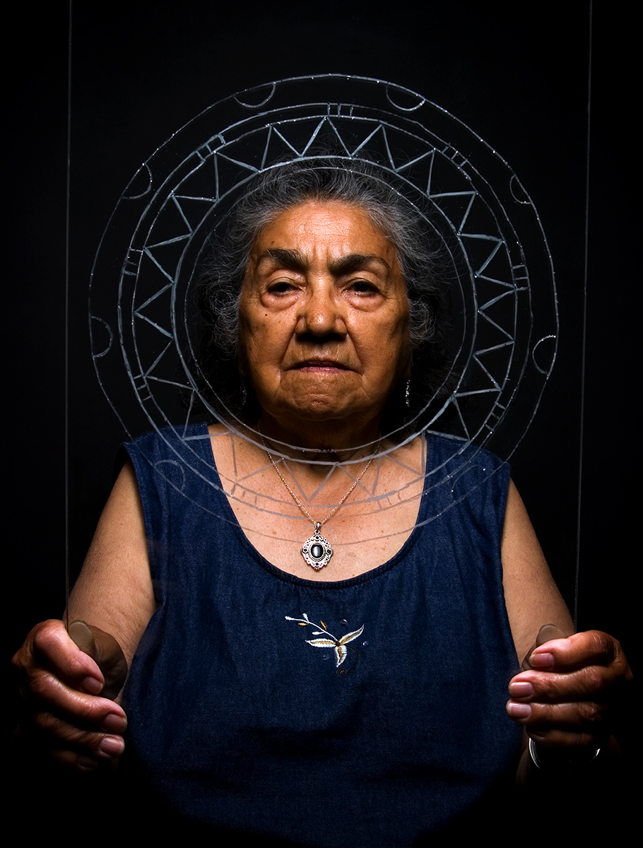 A photo from the exhibit “Our Stories Are Ancient”