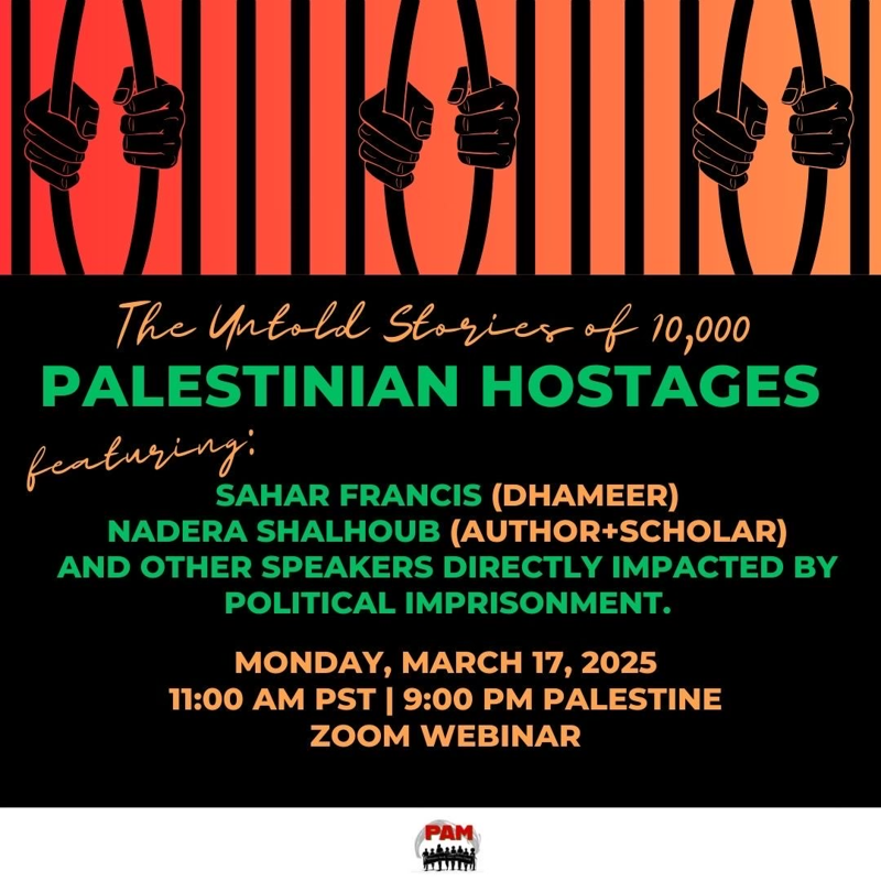 The Untold Series of 10,000 Palestinian hostages