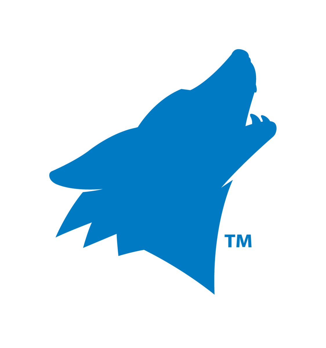 coyote head silhouette