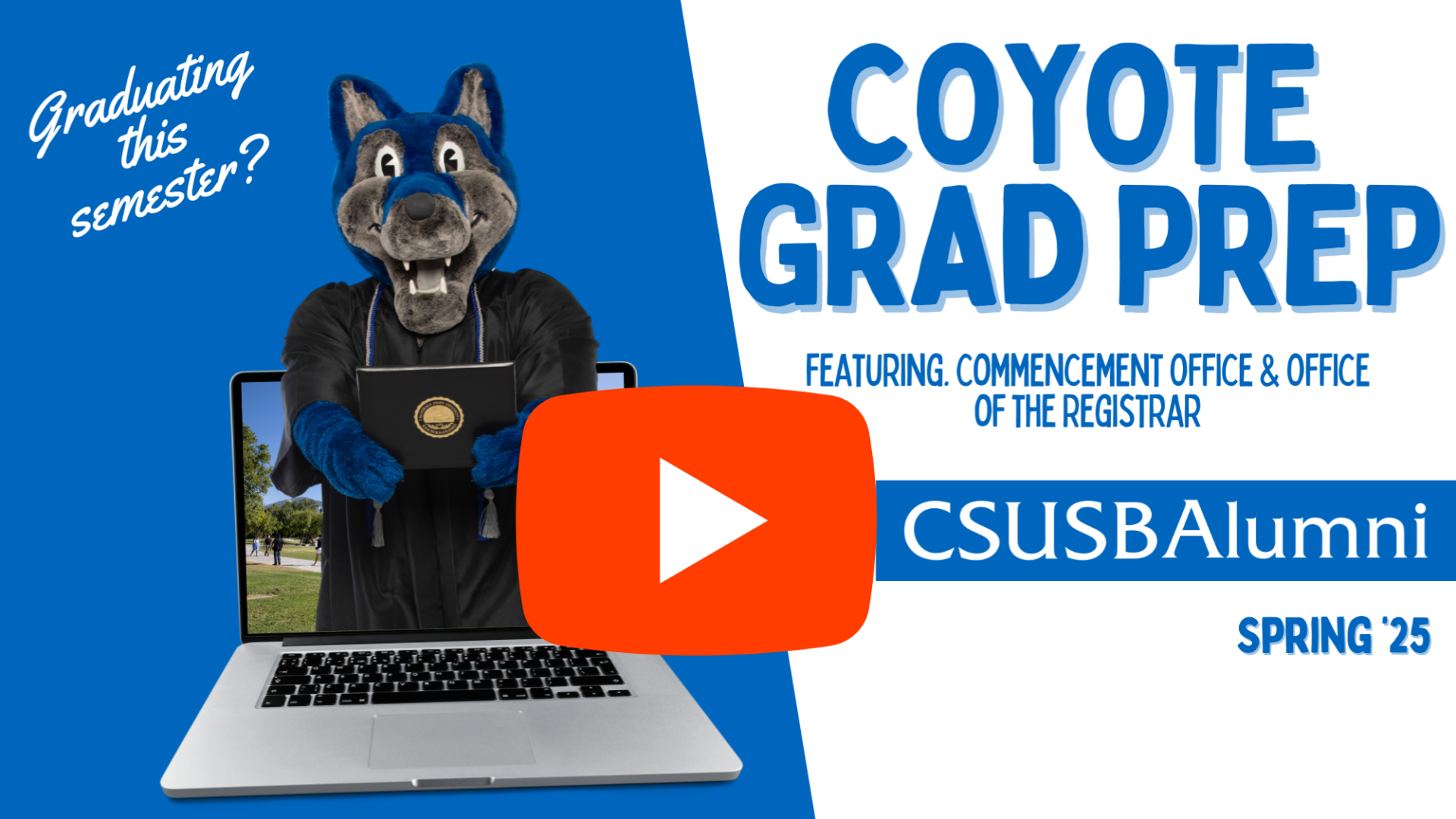 Coyote Grad Prep Webinar