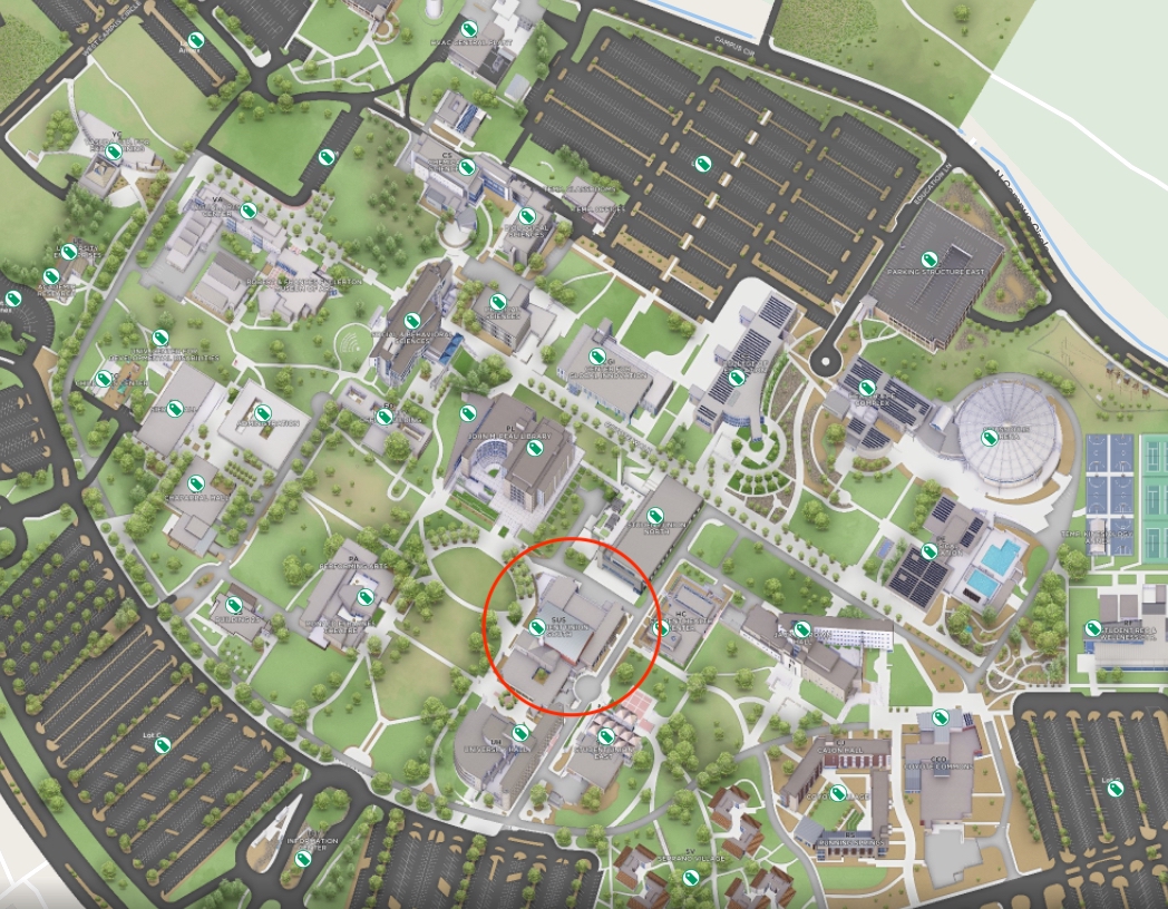 map of CSUSB