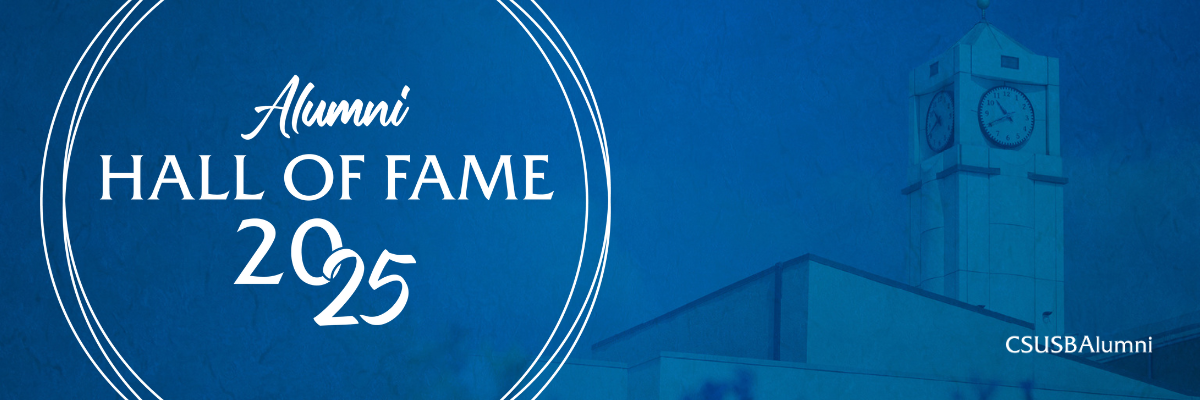 Alumni Hall of Fame 2025 banner