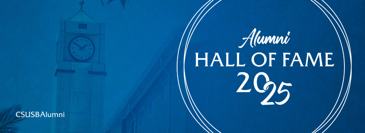 Alumni Hall of Fame 2025 banner