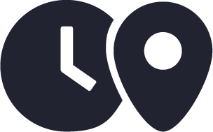 Clock and Location Icon