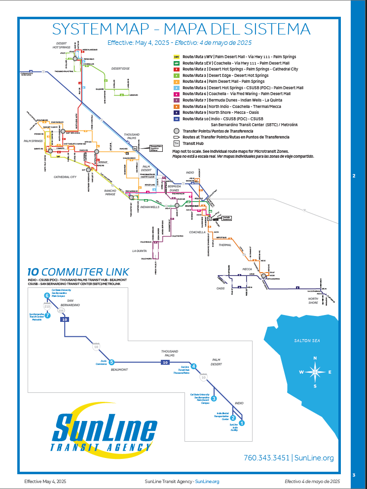 10 Commuter Link Map