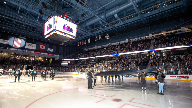 hockey game