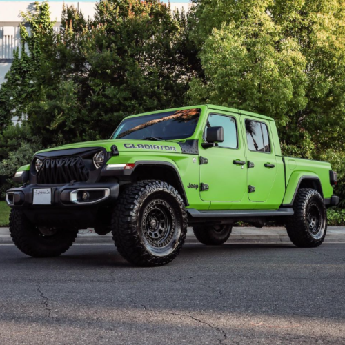 green truck