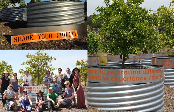 collage of images from Monument to Sharing