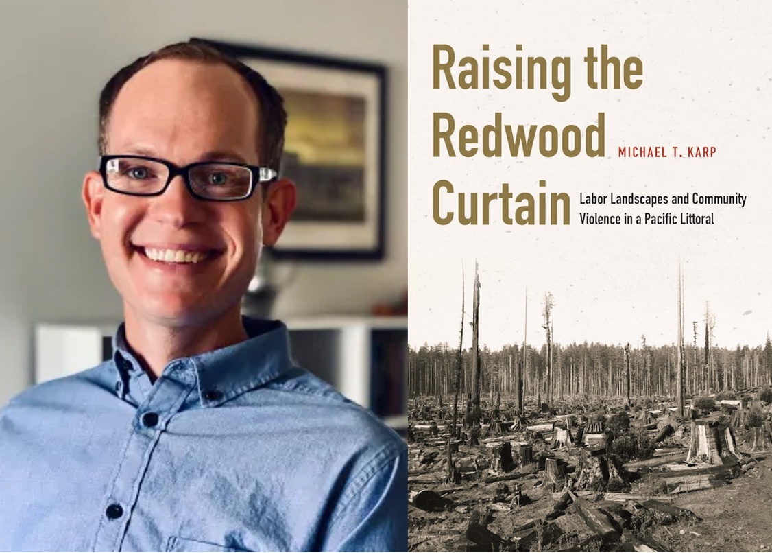 Michael Karp and book cover
