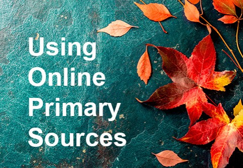 using online primary sources