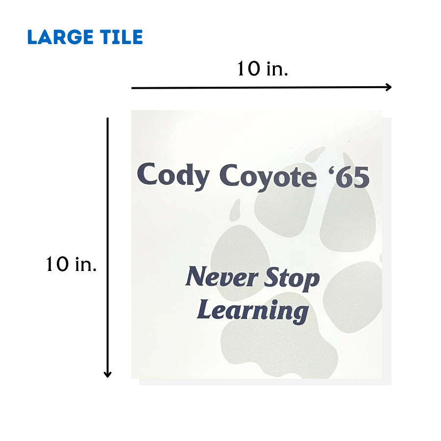 large tile example