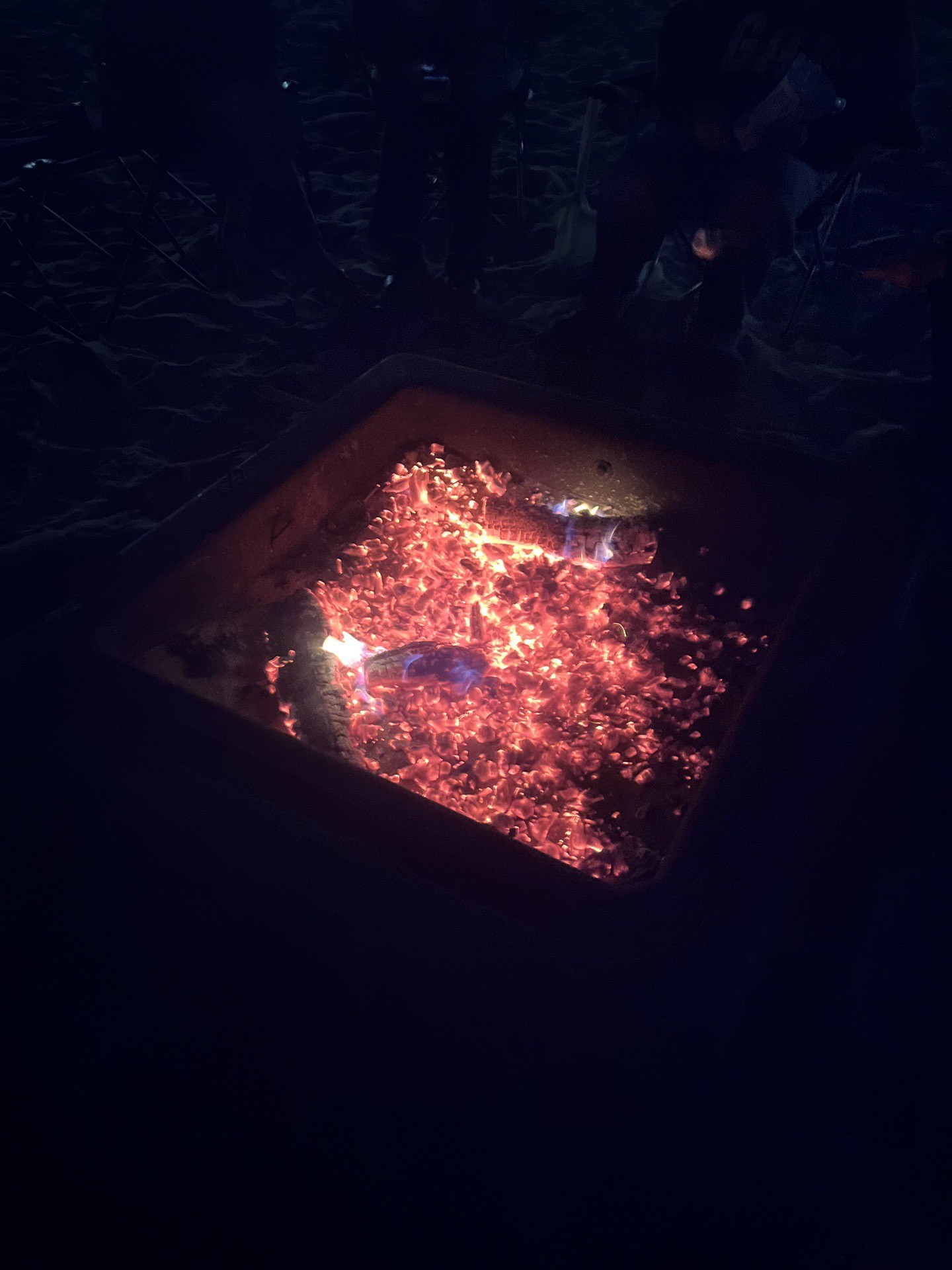 coals in firering