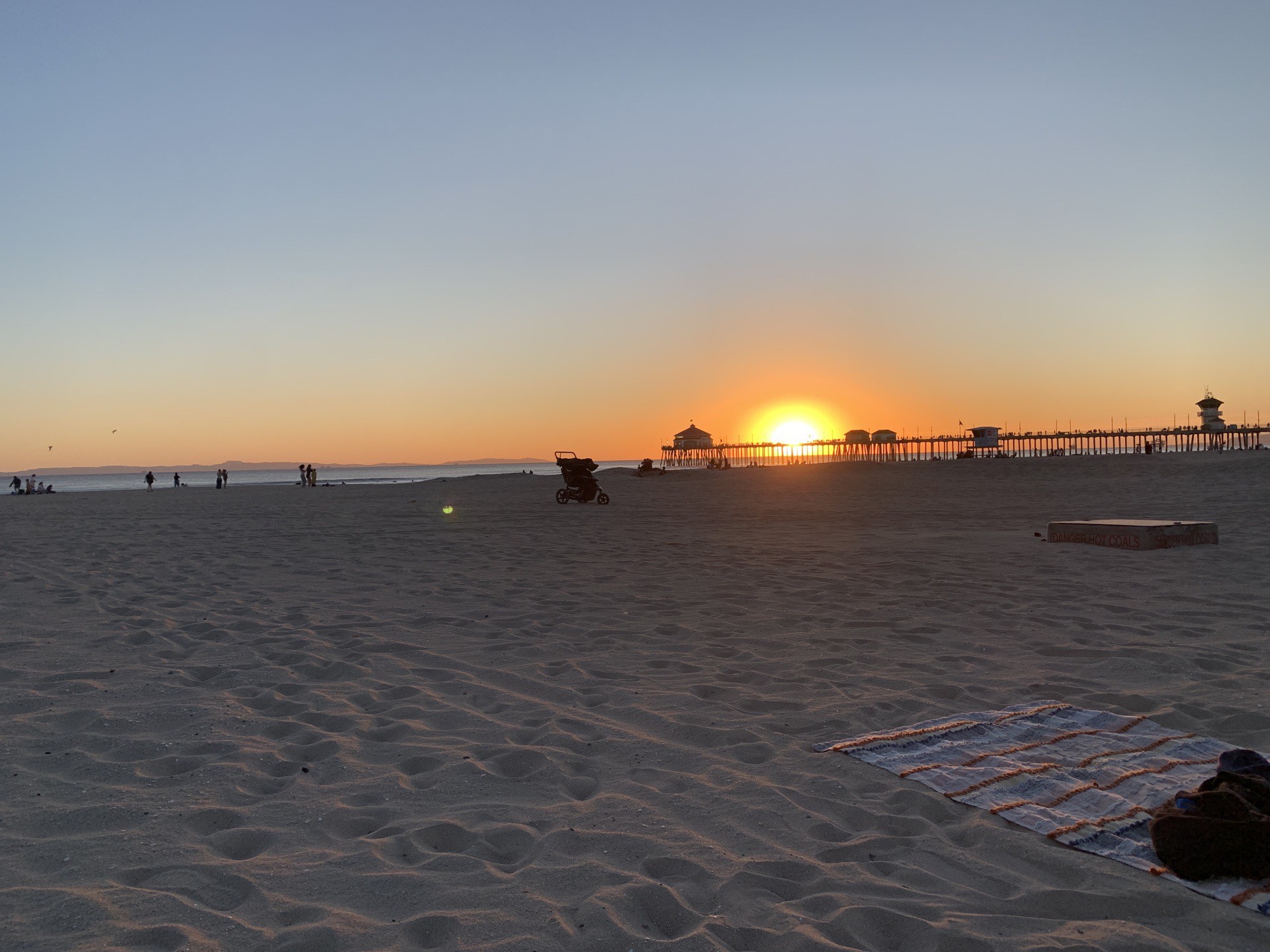 susnet at the beach