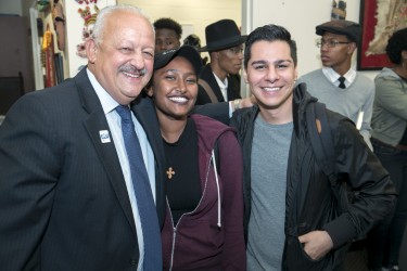 President Morales with Inclusion Board