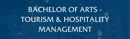 Bachelor of Arts - Tourism & Hospitality Management