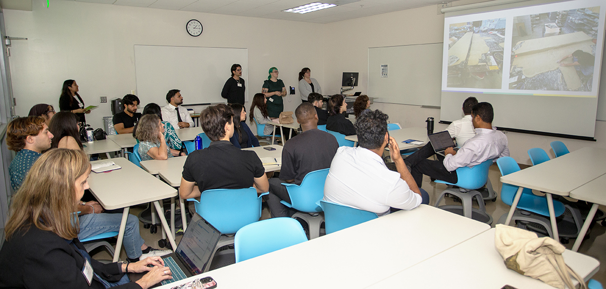 Undergraduate Summer Research Program Mini-Conference participants 