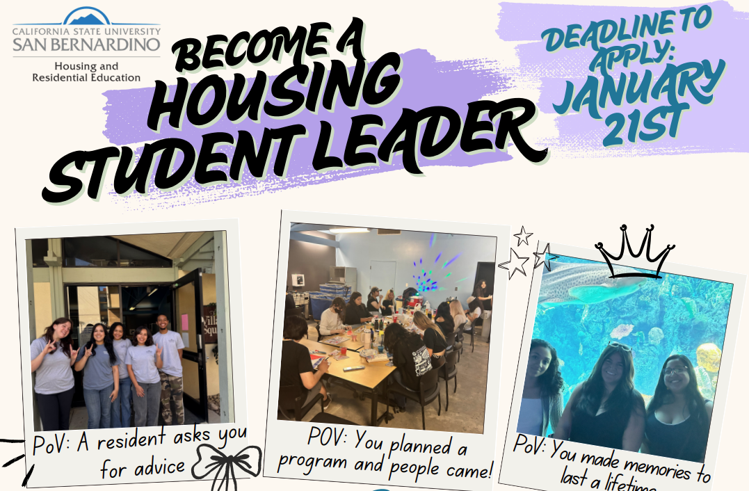 DHRE Student Leader Selection Banner